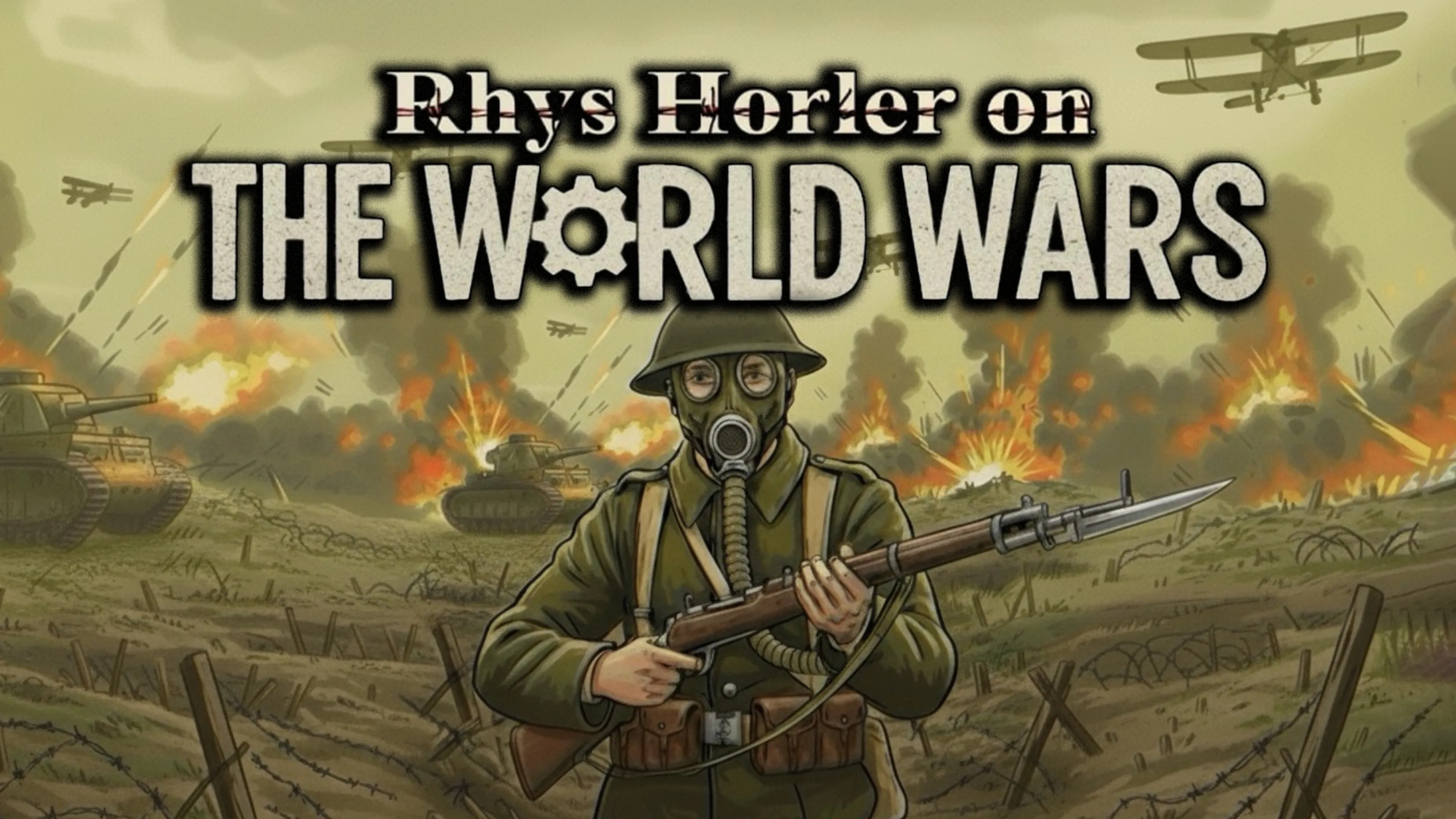 Rhys Horler on the World Wars poster